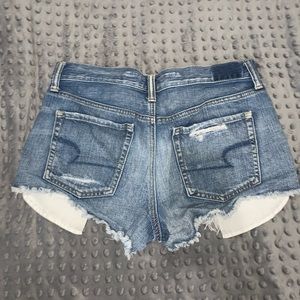 American Eagle Distressed Festival Shorts